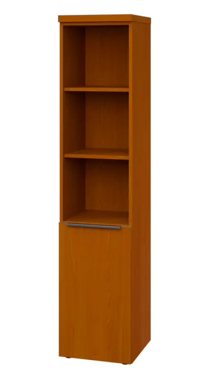 SIN 5 - 4DN3 kancelářská skříň, 1-dveřová/nika, levá, 1820x400x400, třešeň šumavská SIN 5 - 4DN3 kancelářská skříň, 1-dveřová/nika, levá, 1820x400x400, třešeň šumavská